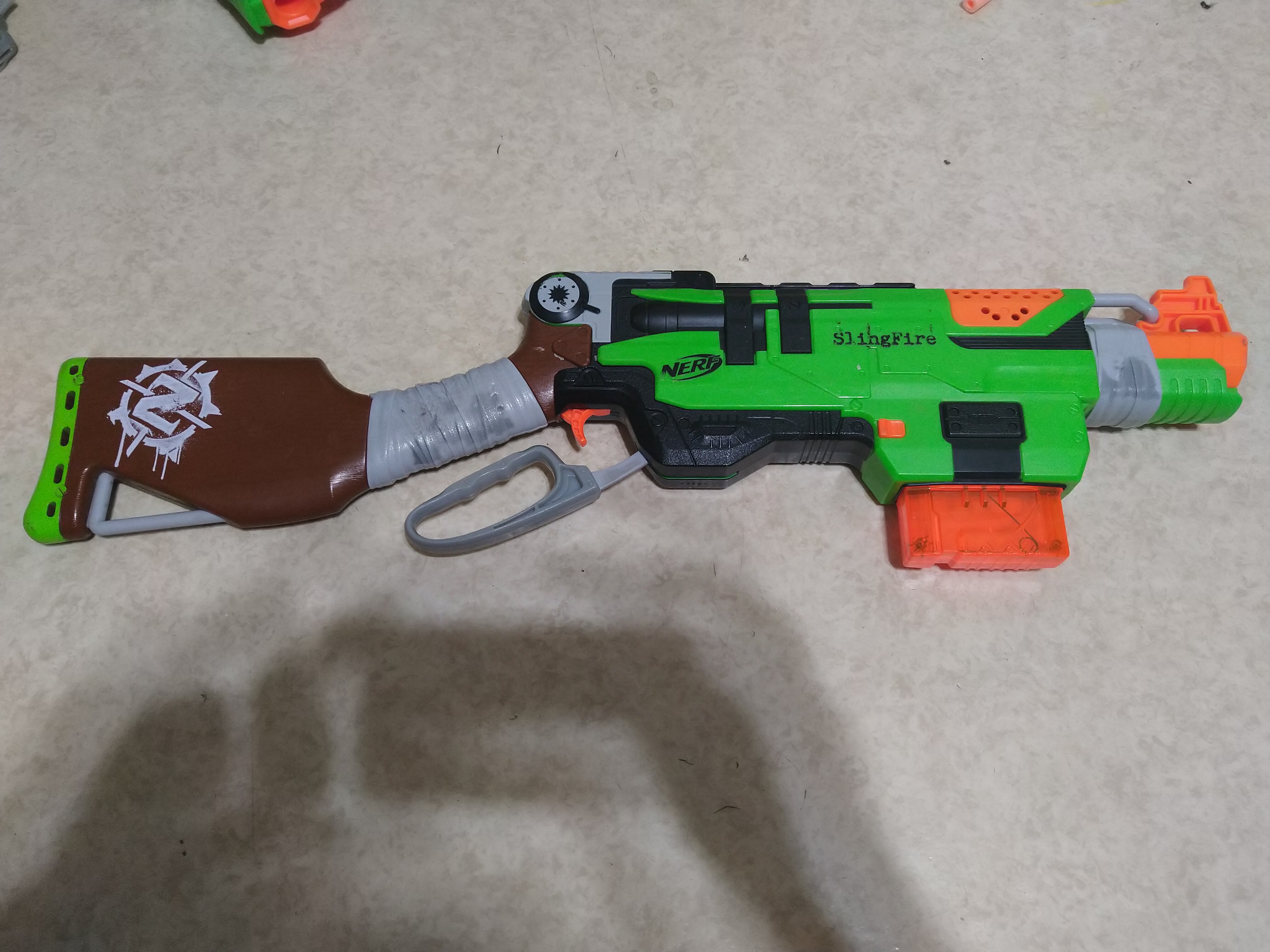 Picture of the Nerf Slingfire blaster